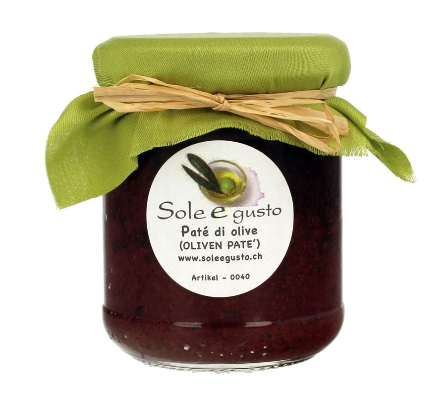 Soleegusto-Paté di olive - Paté aus Oliven - 200g