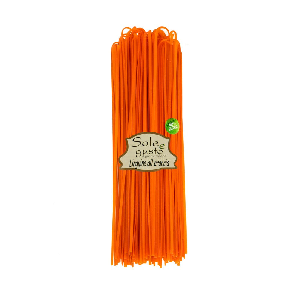 Soleegusto-Linguine all' arancia - mit Orange - aus Hartweizengreiss -250g
