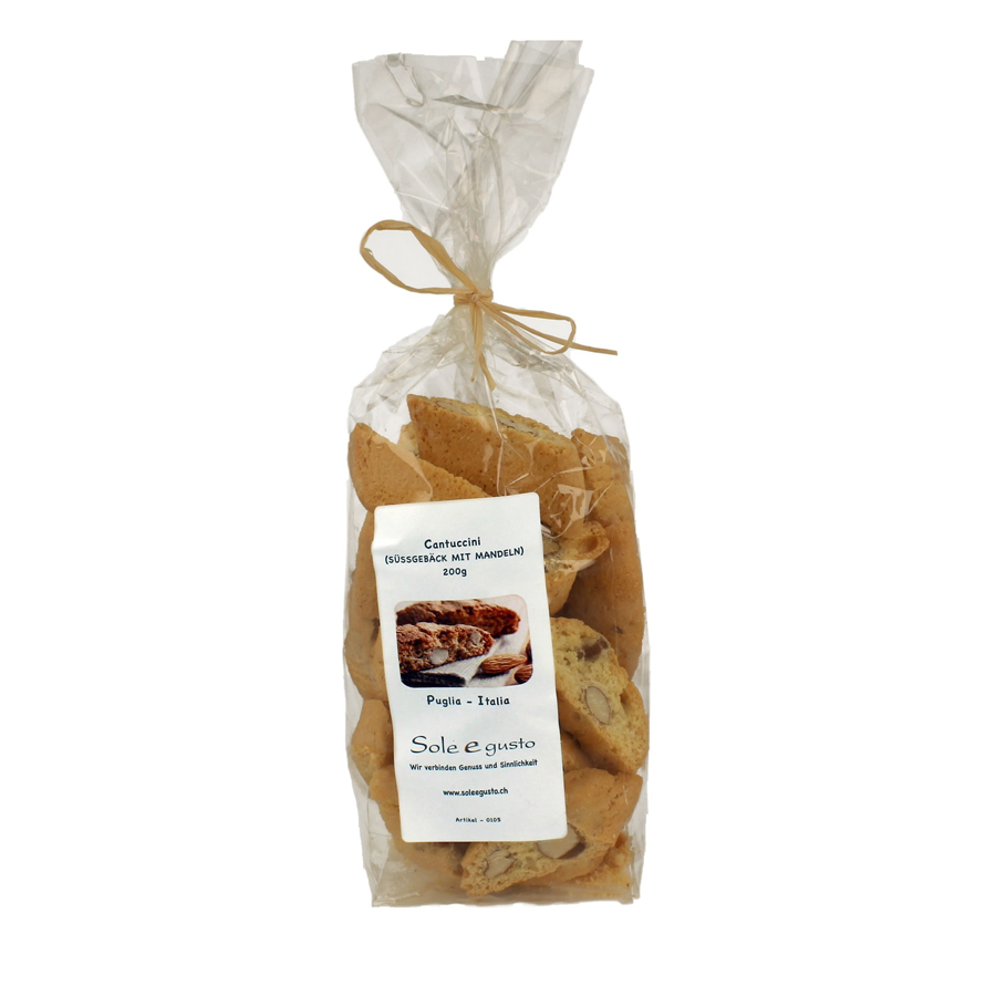Soleegusto-Cantuccini della nonna - Süssgebäck mit Mandeln 200g