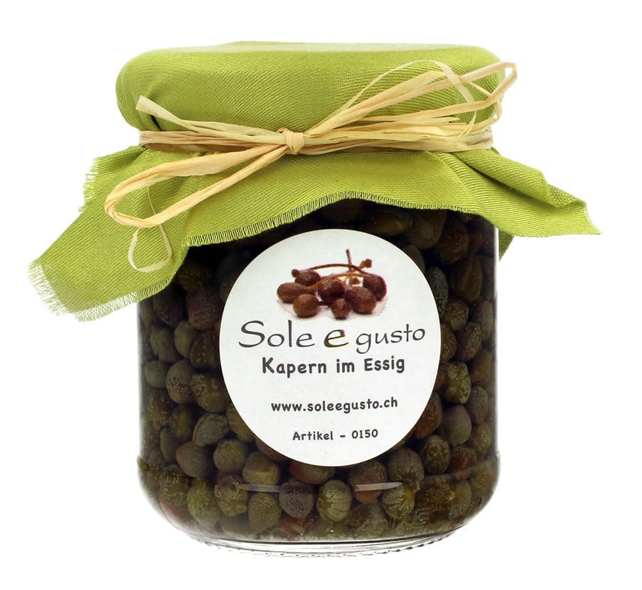 Soleegusto-Capperi piccoli - kleine Kapern 200g