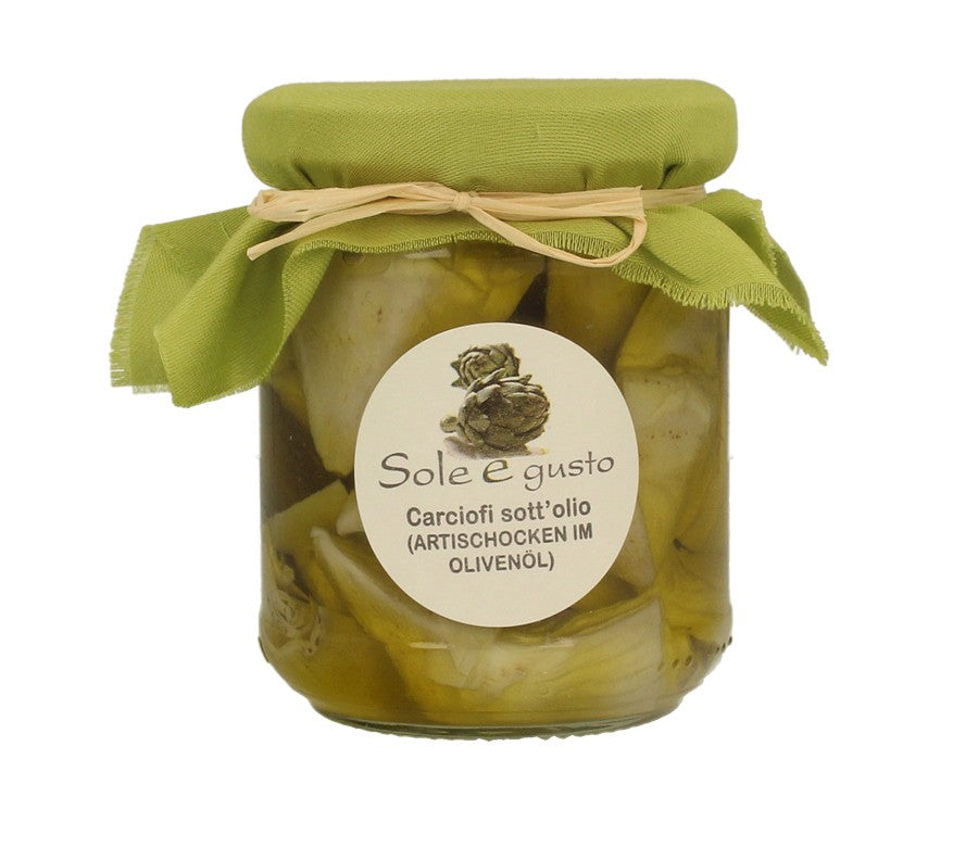 Soleegusto-Carciofi sottolio - Artischocken im Olivenöl - 210g--b