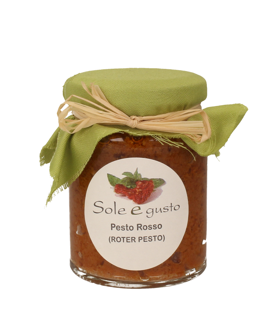 Soleegusto-Pesto rosso - mit getrockneten Tomaten 100g