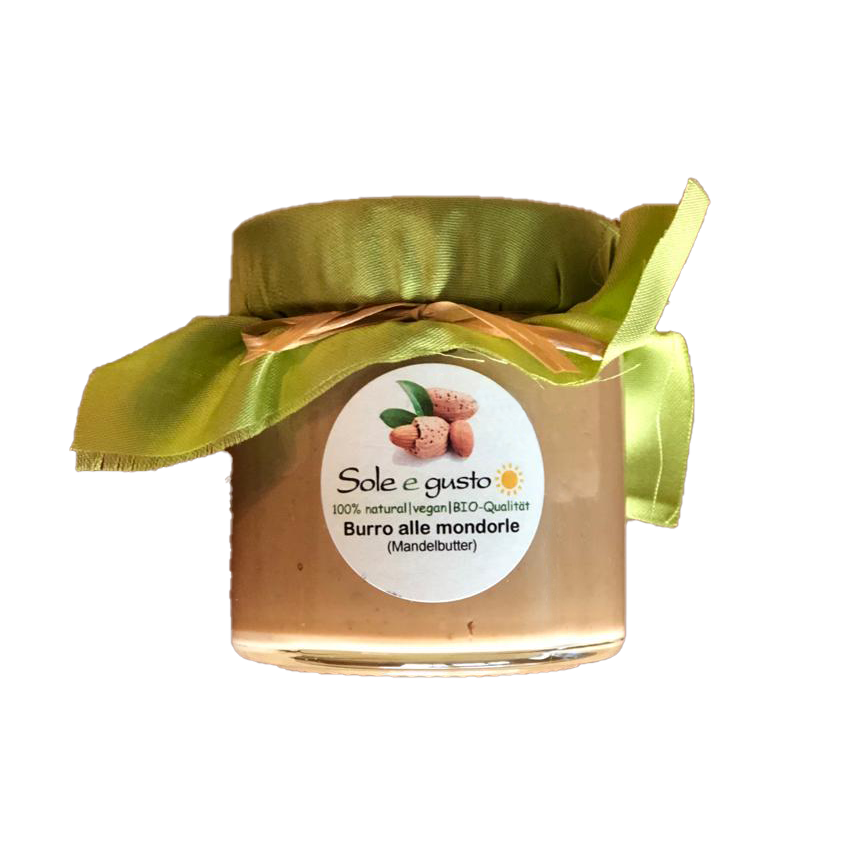 Soleegusto-Burro di Mandorle - Mandelbutter - 210g