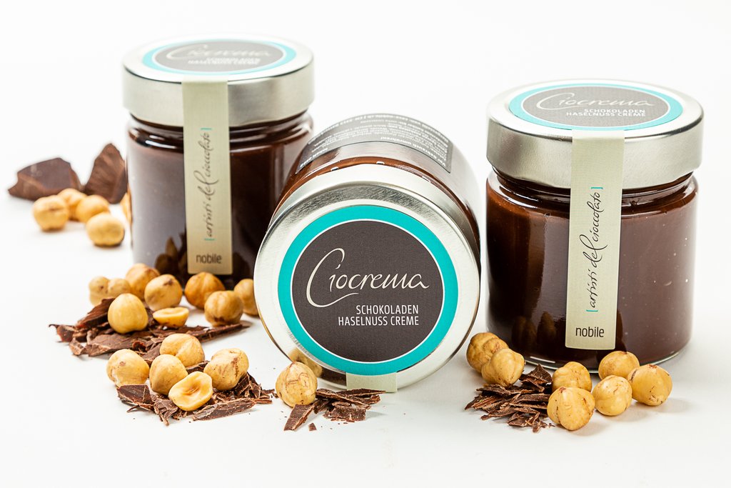 Soleegusto-Crema al Cioccolato Casa Nobile - Schokoladen Haselnuss Creme Brotaufstrich - 250g