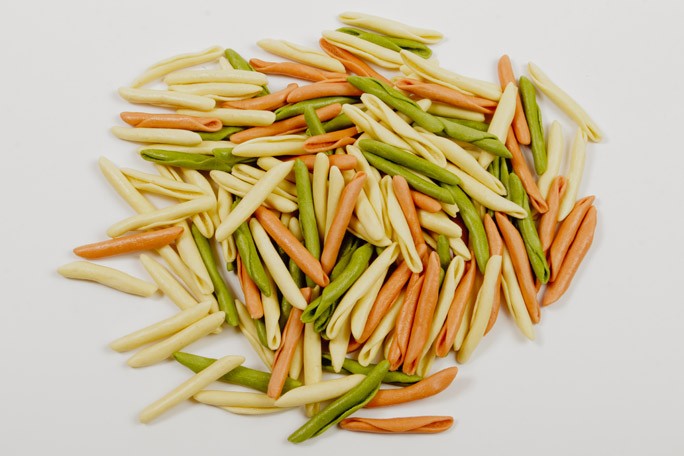 Soleegusto-Fricielli tricolore aus Hartweizengriess casarecce/nature Hausgemach - 500g