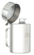 Olivenöl Behälter aus Chromstahl für Olivenöl - 1 Liter