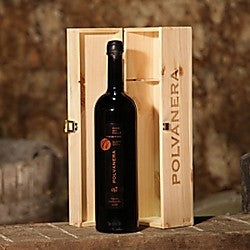 Soleegusto-Primitivo 17 Polvanera Doppelmagnum 300cl DOC Gioia del Colle in edler Holzkiste