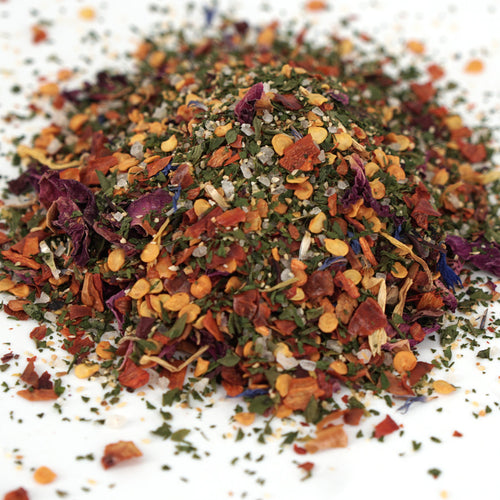 2kg - Florale - scharfe Gewürzmischung mit Blumen - für Unverpackt-Gastro