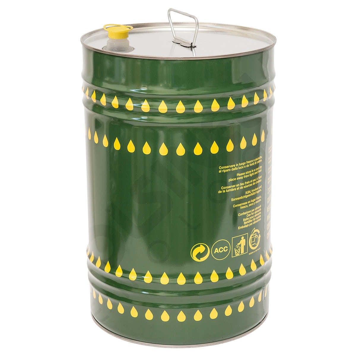 Soleegusto-1 x 25 Liter Olivenöl Extra Vergine kaltgepresst - im Alufass--h