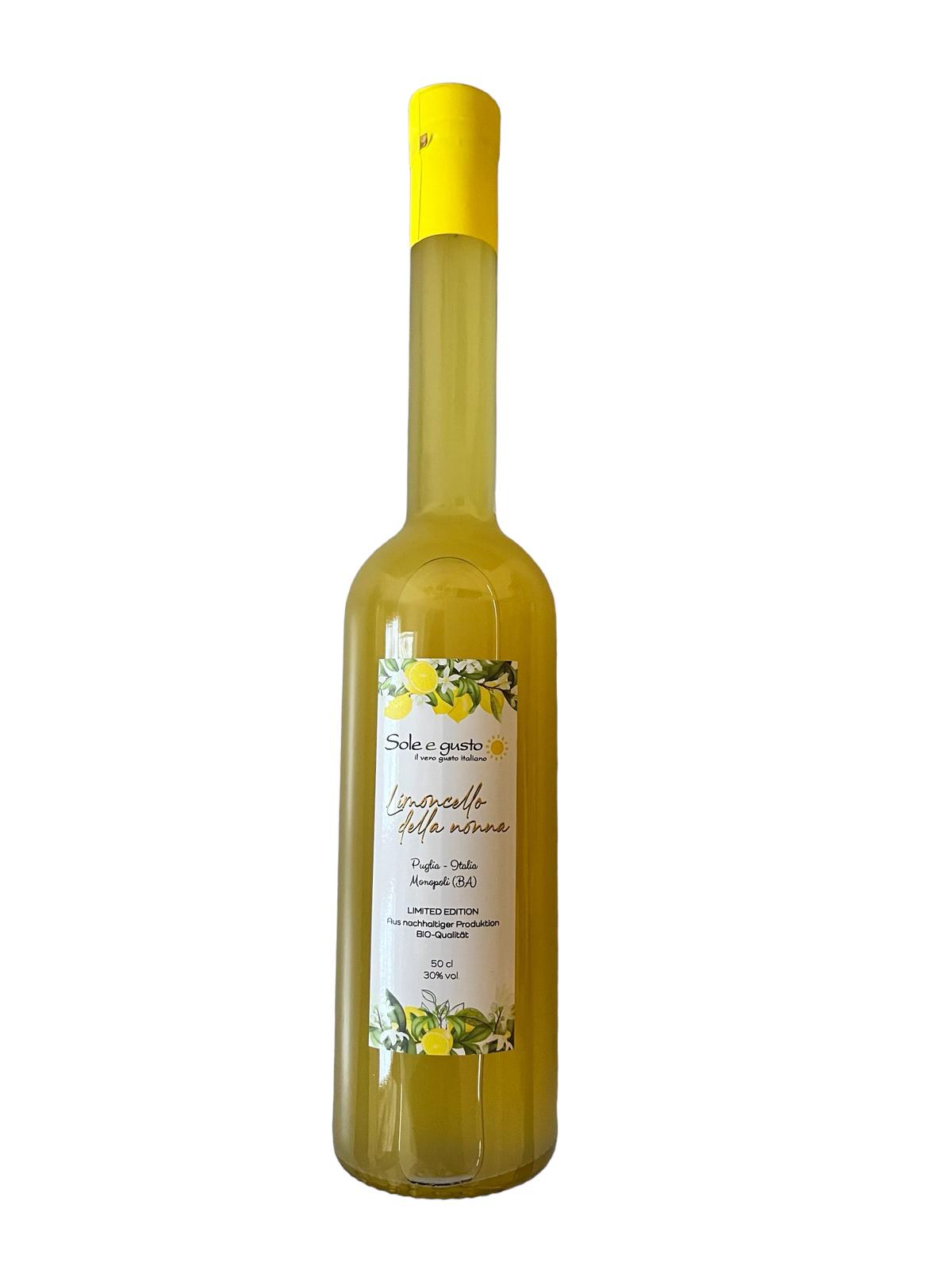 Soleegusto-Limoncello della nonna di Monopoli - 500ml--limonello della nonna front