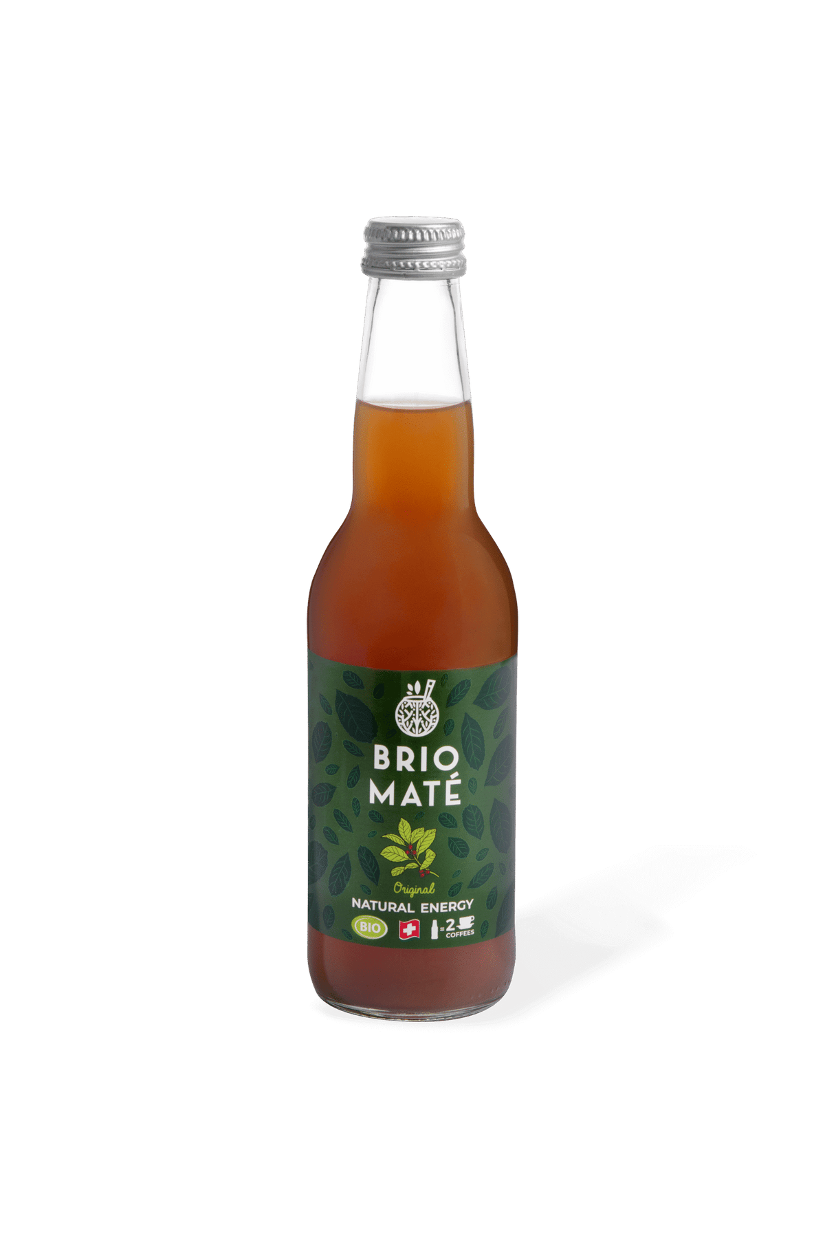 Soleegusto-12 x 33cl Brio Mate Strawberry & Lime bio 33cl in Glaschflasche--original scaled