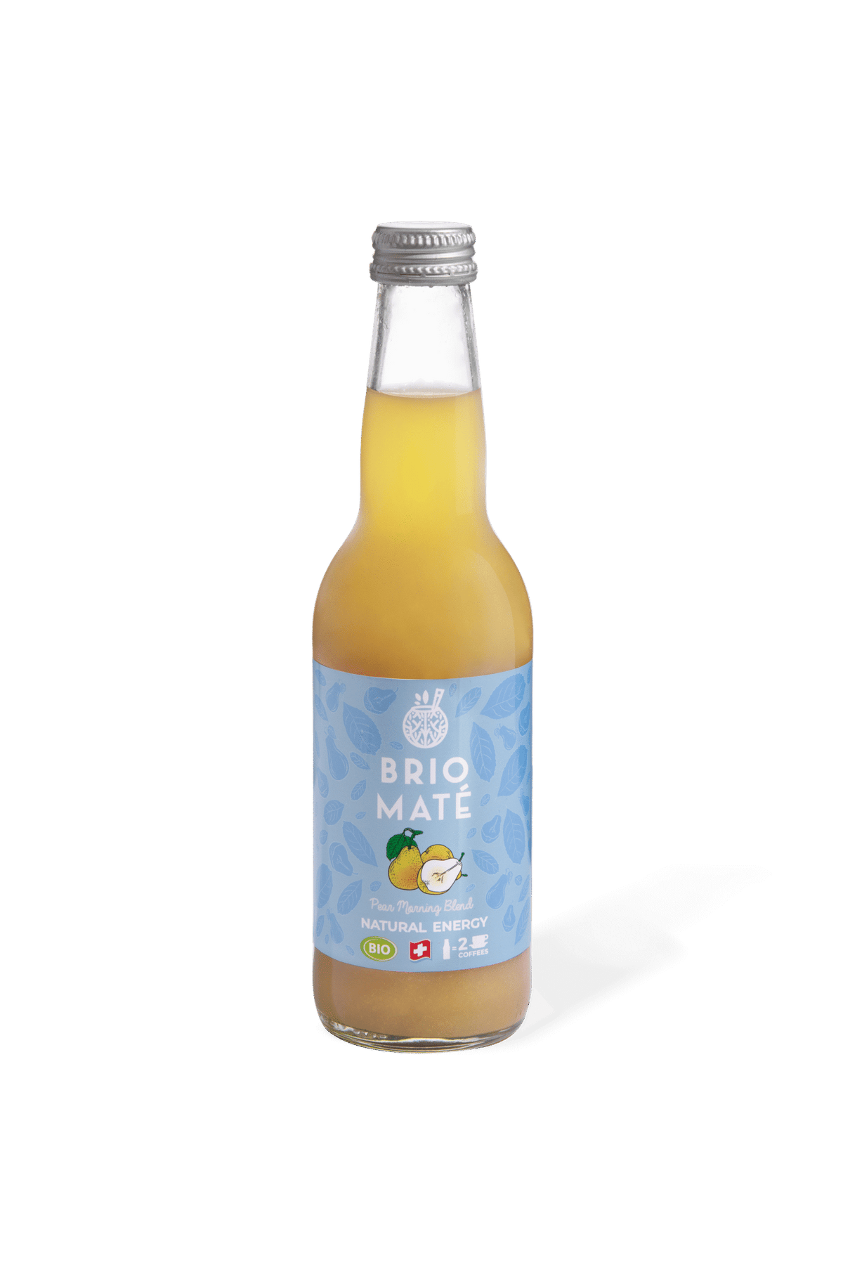 Soleegusto-12 x 33cl Brio Mate Strawberry & Lime bio 33cl in Glaschflasche--pear scaled