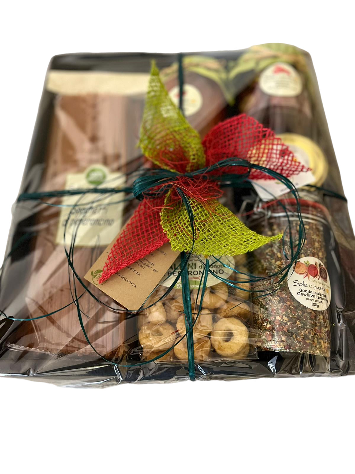 Soleegusto-Geschenk im Recyling Korb - special hot - alles scharfe Produkte--photoroom