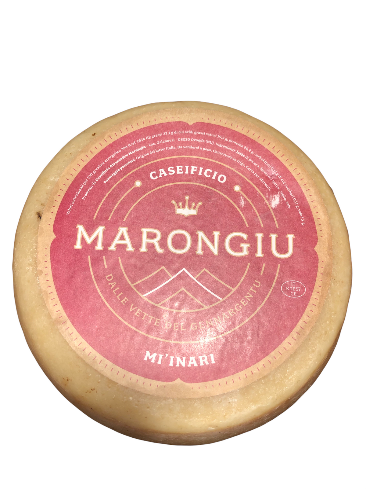 Pecorino Sardo Semistagionato Sardischer Pecorino ca. 500g das Stück