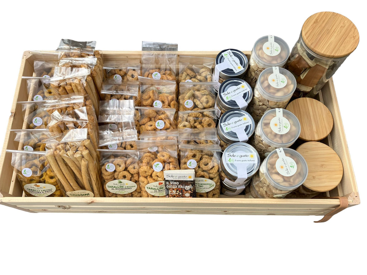 Soleegusto-Snack-Box super grande - auch mit Abo verfügbar - auf Anfrage--snackbox sole e gusto