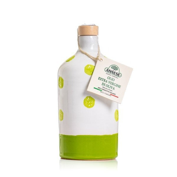 Olivenöl Extra Vergine – kaltgepresst & gefiltert – Tongefäß handgemacht 500 ml