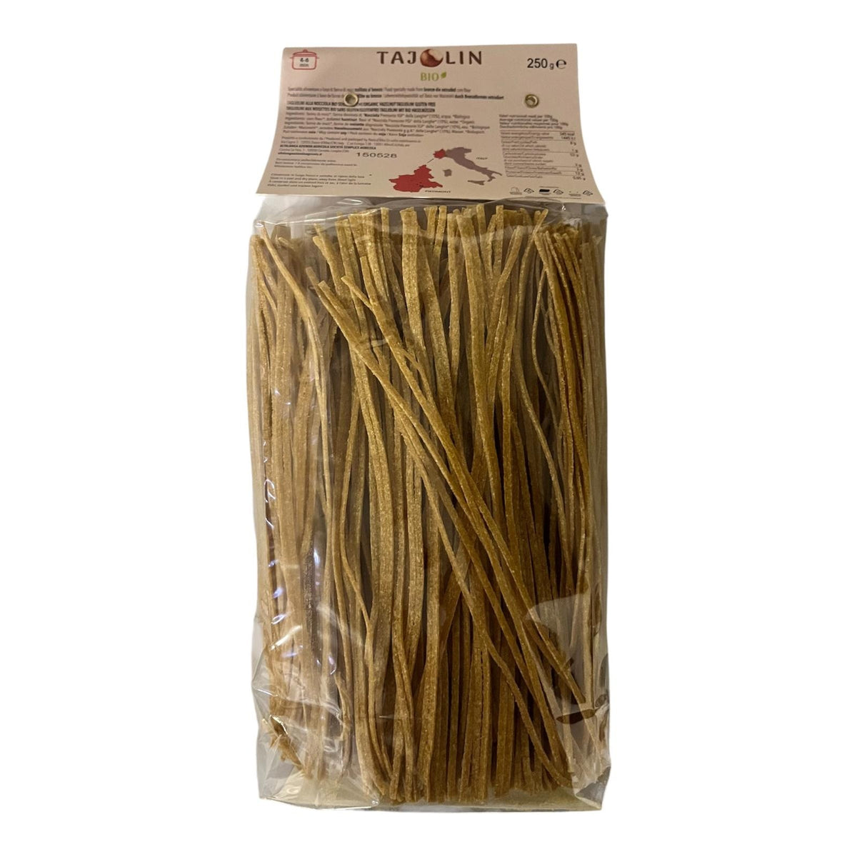 Tagliolini bio all'uovo con farina di nocciole IGP 250g