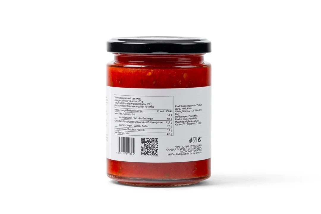 Sugo al basilico 280g Zaccagni