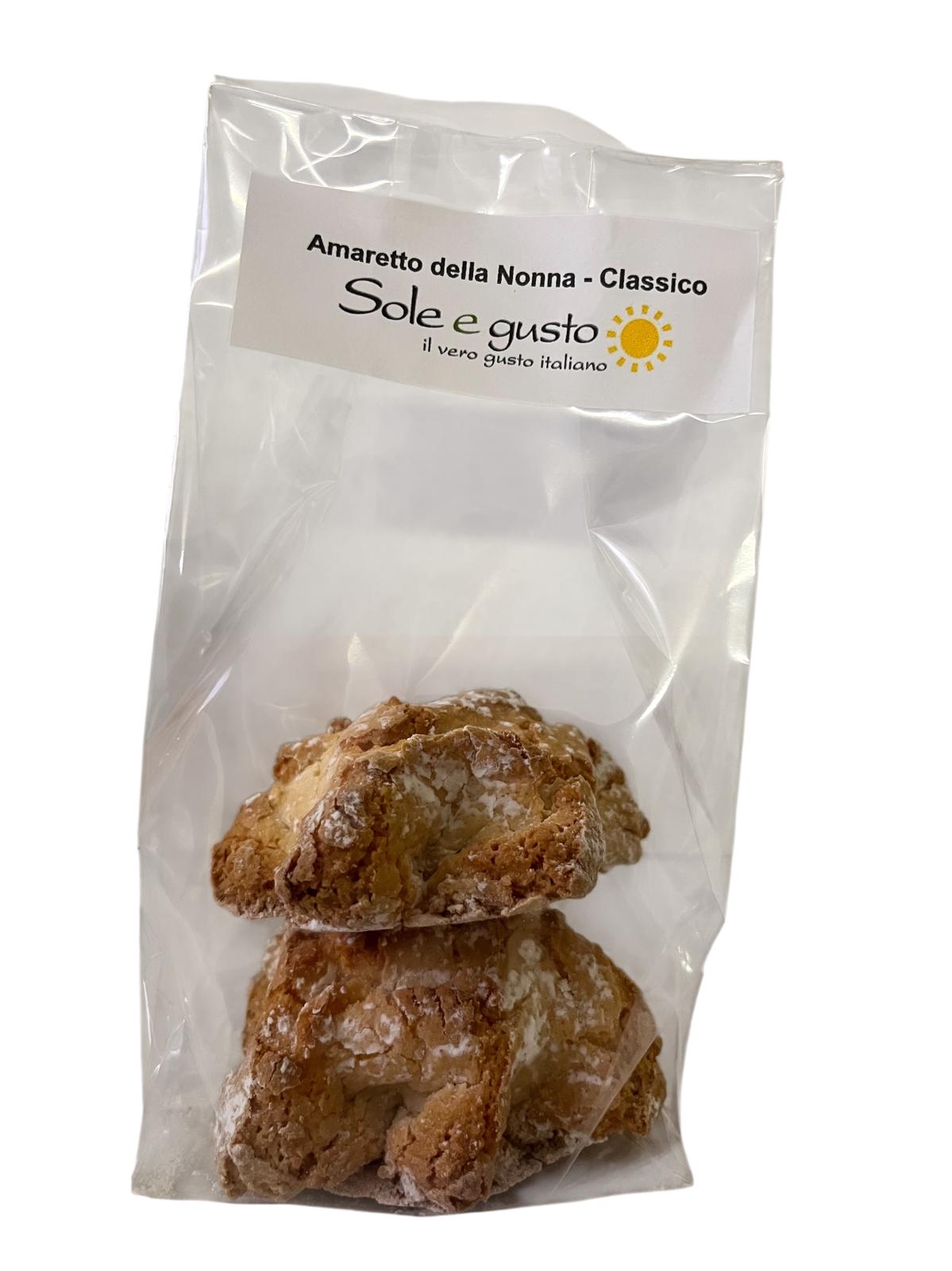 Soleegusto-20 x Amaretti della Nonna Likör - Grappa, Kirsch u. Marc de Champagne - 90g - 6 Stück--bild amaretti dellanonna classico