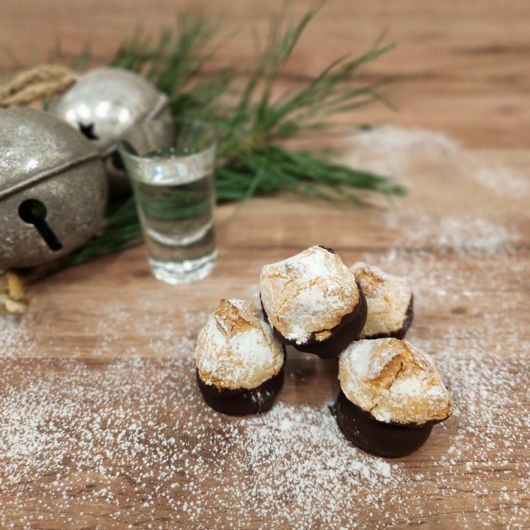 Soleegusto-20 x Amaretti della Nonna Likör - Grappa, Kirsch u. Marc de Champagne - 90g - 6 Stück--bild amaretti likoer animation