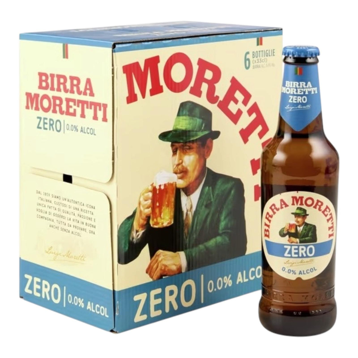 33cl Birra Moretti Zero 24p EW
