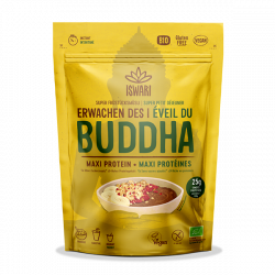 Soleegusto-ISWARI Erwachen des Buddha Maxi Protein bio 360g--bild iswari buddha maxi protein