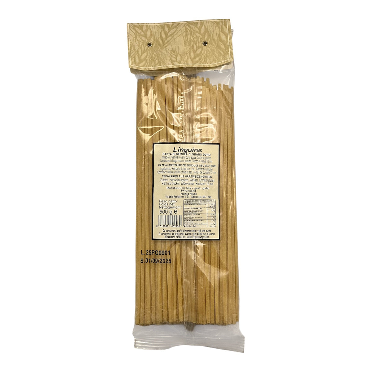 500g Linguine aus Hartweizengriess casarecce-nature Hausgemacht