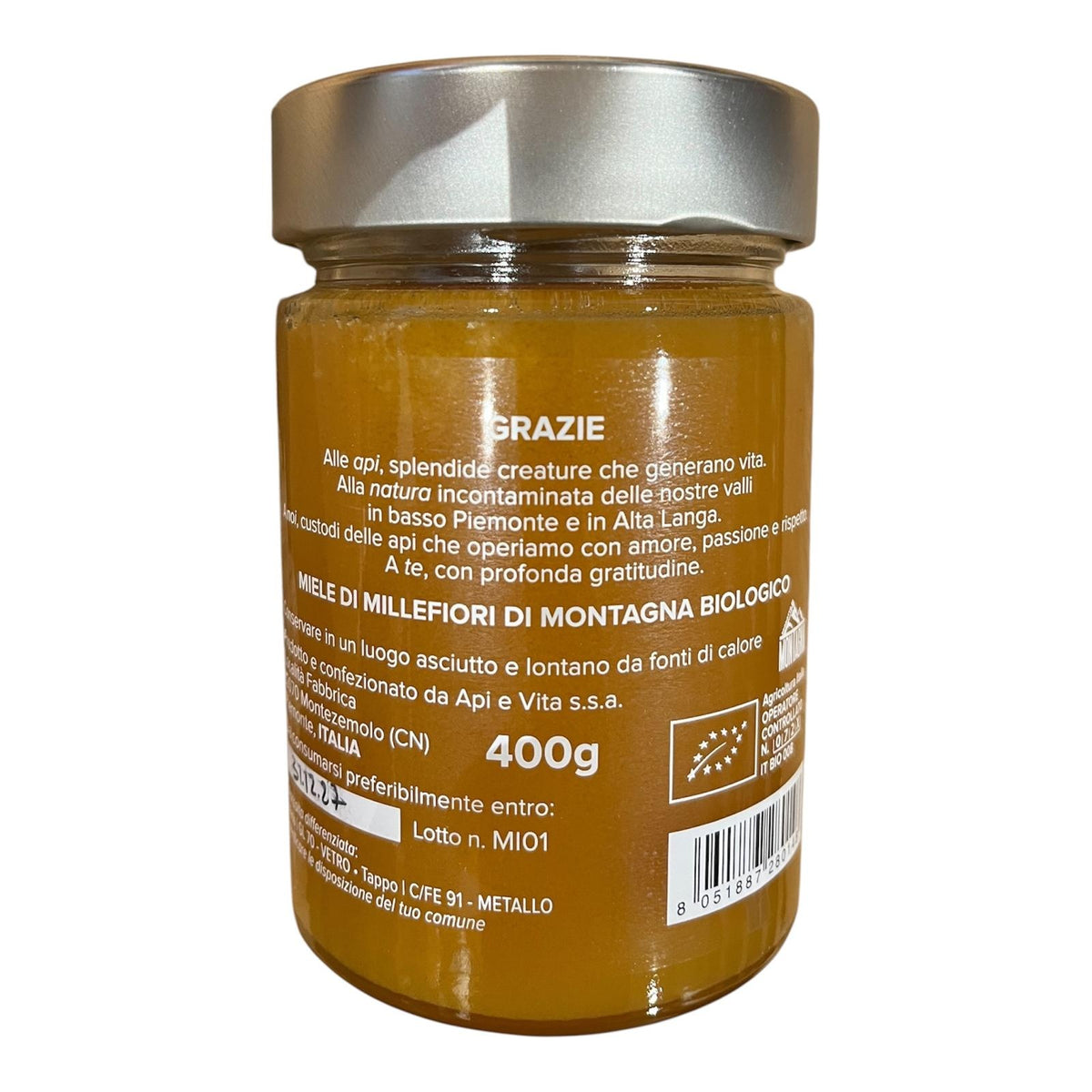 Miele biologico Millefiori Eden - bio Blütenhonig 400g