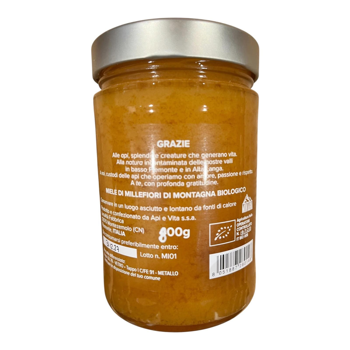 Miele biologico Millefiori Eden - bio Blütenhonig 800g