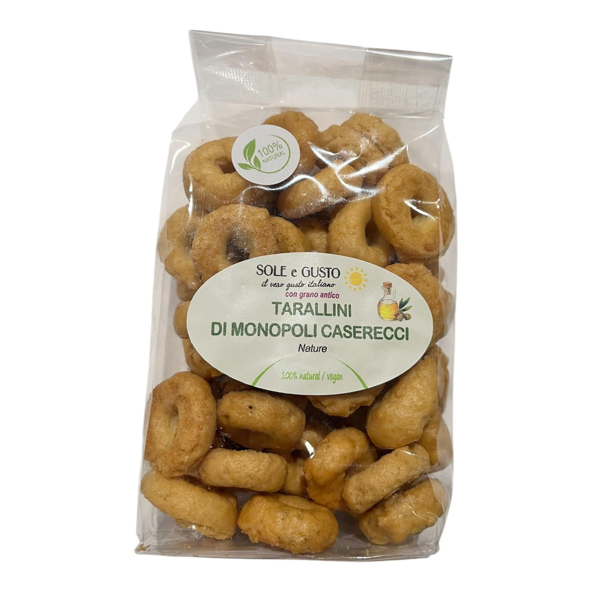 Homemade/plain Monopoli tarallini - special edition - 200g