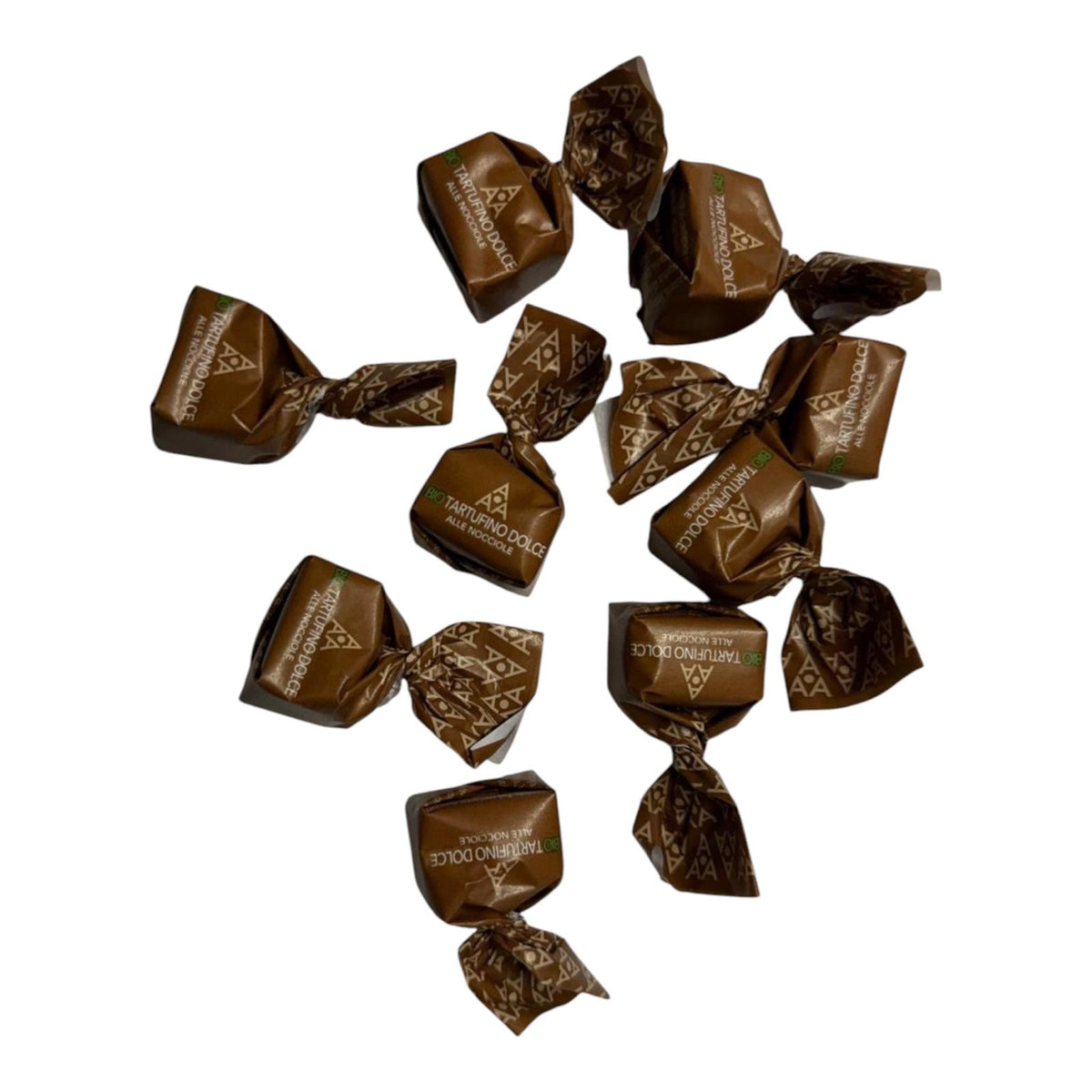 Organic Tartufi Dolci alle Nocciole - made with cocoa and hazelnuts from Piemonte 1000g - approx. 77 pieces of 13g each
