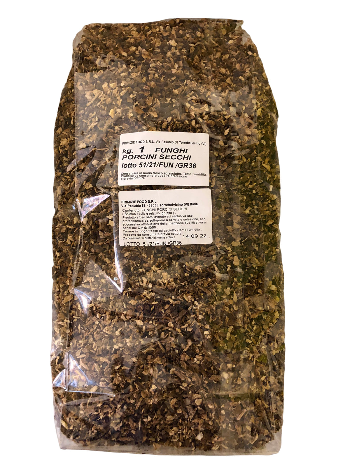 1kg Porcini secchi - getrocknete Steinpilze granuli 3-6mm
