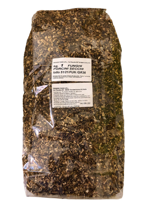1kg Porcini secchi - getrocknete Steinpilze granuli 3-6mm