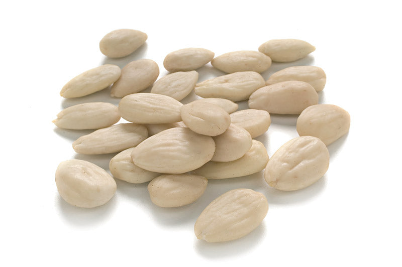 Mandorle sgusciate - unpeeled almonds with skin and raw 5kg - in reusable bucket - for bulk and catering