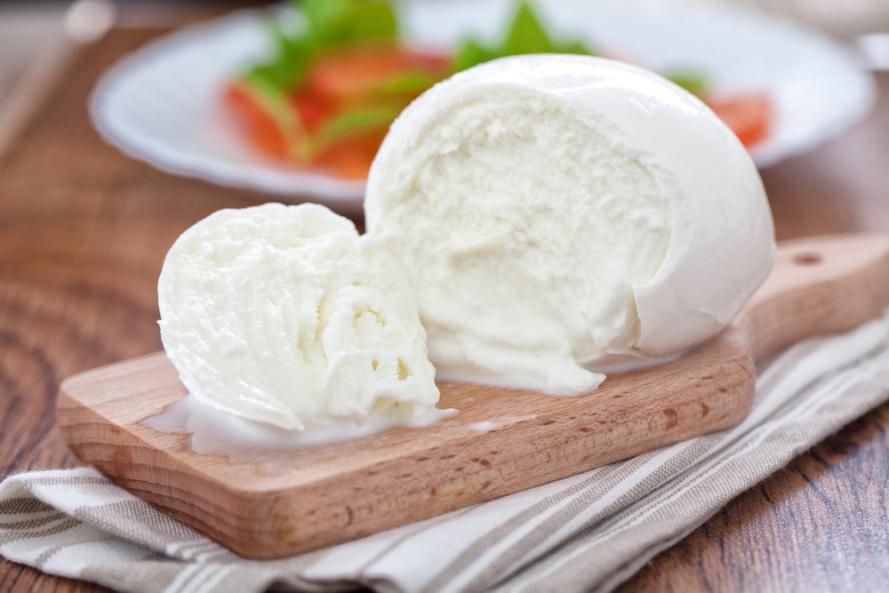 Soleegusto-Burratine di Andria I.G.P. 300g - 1 Stück in Tüte - Lieferung frisch jeweils Ende d. Monats--burrata