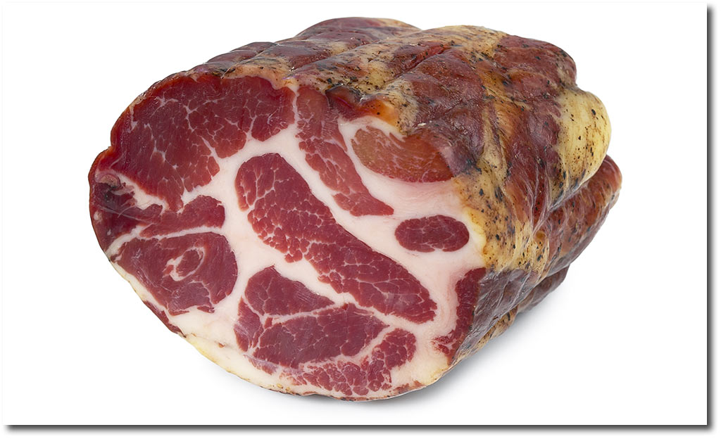 Soleegusto-1 x 1kg Coppa - Schweinenacken ca. 1.5kg das Stück - Preis / kg--coppa sardegna