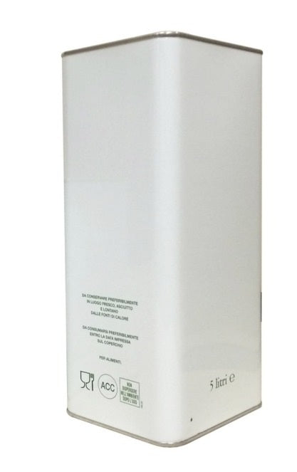 1 liter extra virgin olive oil - cold-pressed - in aluminum can