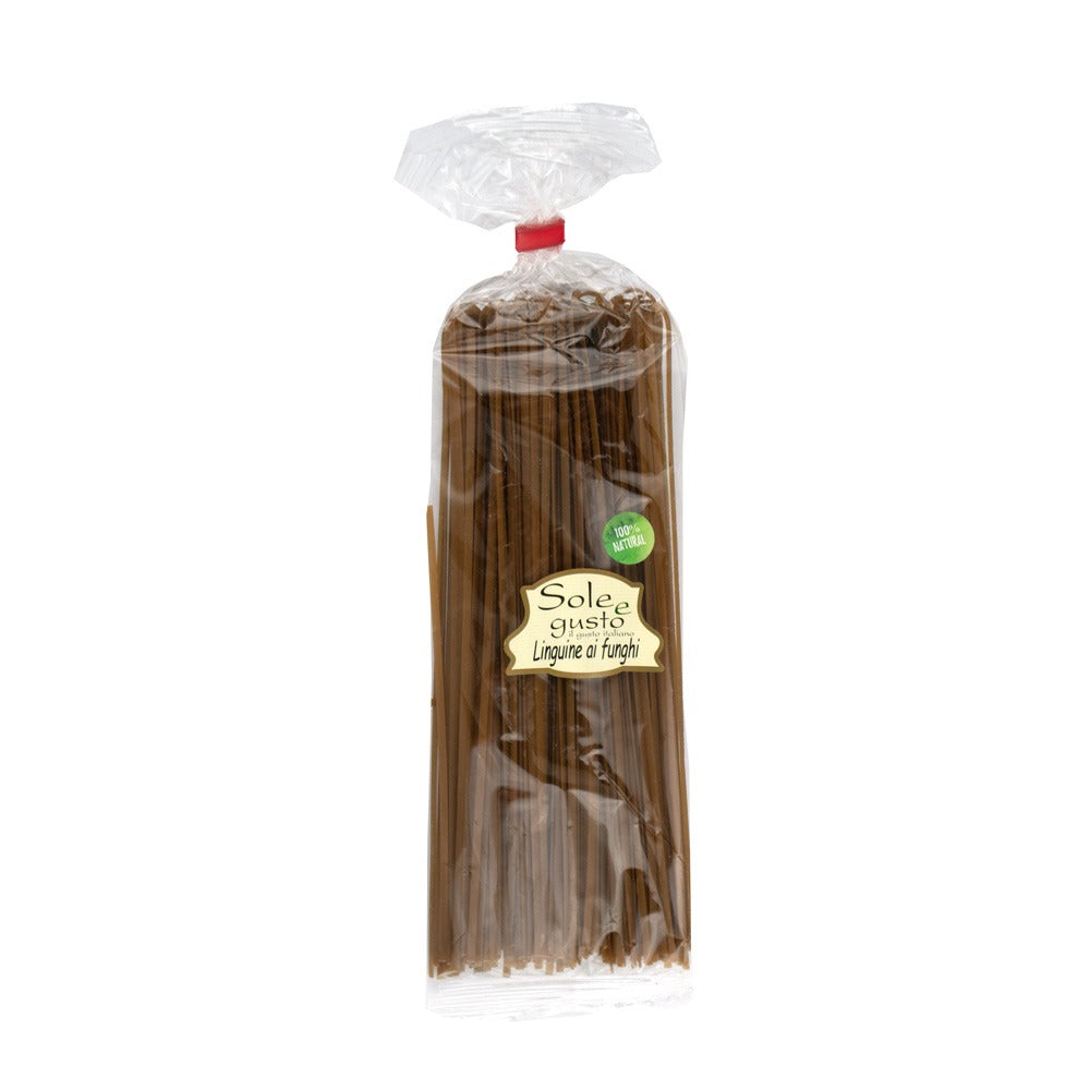 Soleegusto-Linguine ai funghi - mit Steinpilzen aus Hartweizengriess - 250g--linguineaifunghi