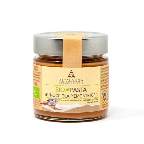 Soleegusto-Bio Pasta di Nocciola e Miele 230g- aus bio Haselnüsse del Piemonte IGP--pasta di nocciole