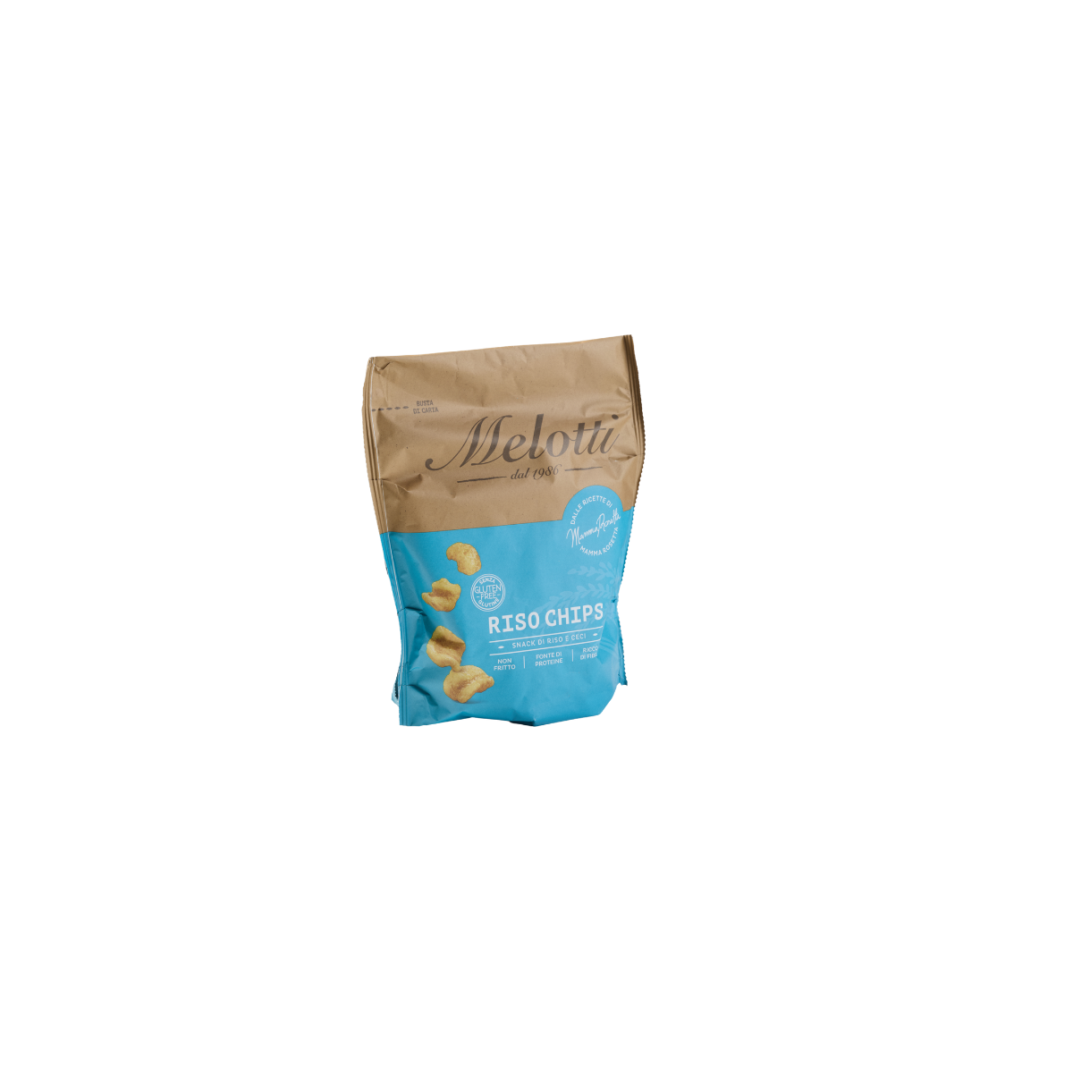Chips di Riso glutenfree 70g - Riso Melotti - nicht fritiert