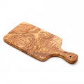 Soleegusto-1 x Schneidebrett aus Olivenbaumholz L:30 | B:15 | H: 1,3 cm - handgefertigt--schneidbrett olivenholz gross