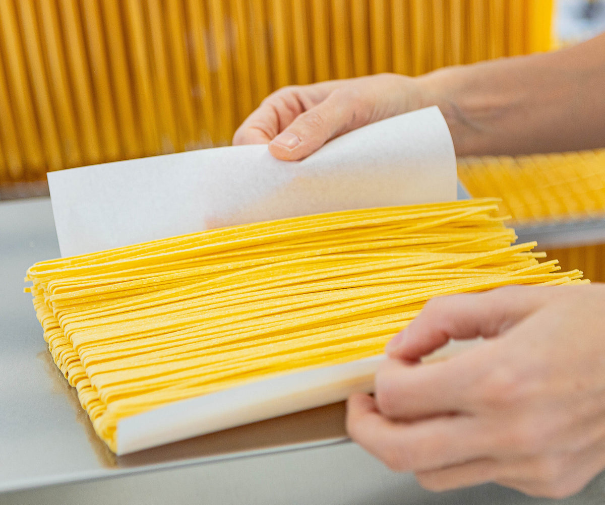 1000g Tagliatelle 4 mm für Gastronomie - La Pasta di Aldo