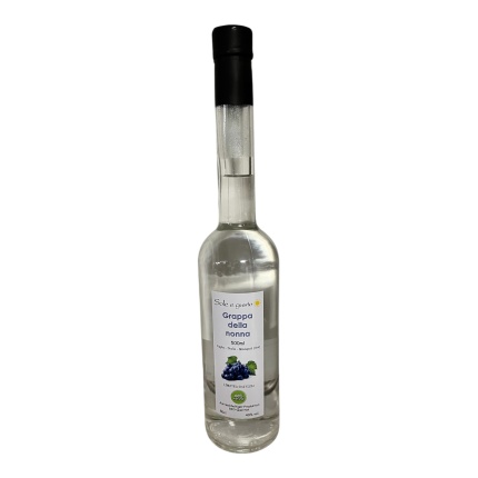 Soleegusto-12 x 500ml Grappa della nonna Limited Edition - klar--bild grappa dellanonna klar