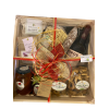 Soleegusto-Geschenk im Recyling Korb - special hot - alles scharfe Produkte--bild apero kochen geschenkset in edler holzkiste