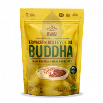 Soleegusto-ISWARI Erwachen des Buddha Maxi Protein bio 360g--bild iswari buddha maxi protein