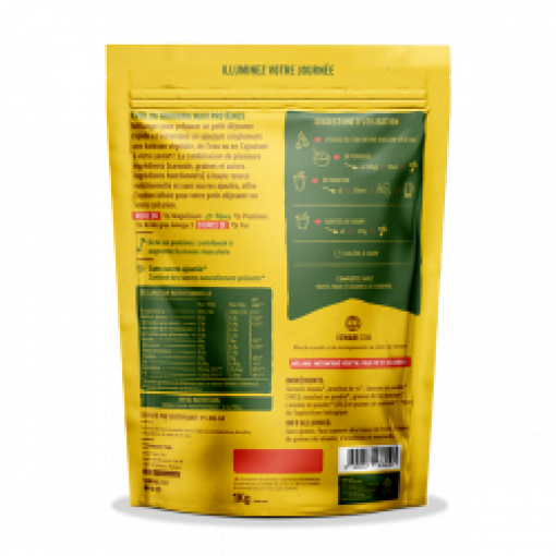 Soleegusto-ISWARI Erwachen des Buddha Maxi Protein bio 360g--bild iswari buddha maxi protein retro