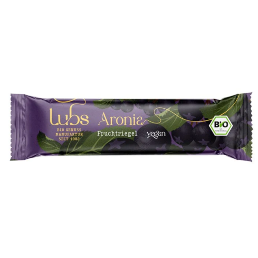 Soleegusto-Lubs bio Fruchtriegel Aronia glutenfrei 30g--lubs aronia fruchteriegel g