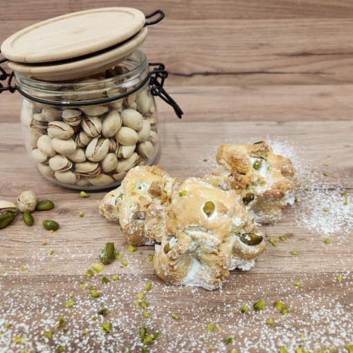 Soleegusto-20 x Amaretti della Nonna Likör - Grappa, Kirsch u. Marc de Champagne - 90g - 6 Stück--bild amaretti alpistacchio animation