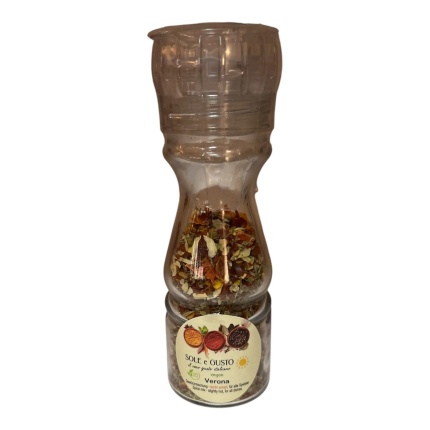 Soleegusto-12 x 25g Gewürzmischung Verona – leicht scharf und ohne Salz - in Mühle--bild gewürz verona g mühle