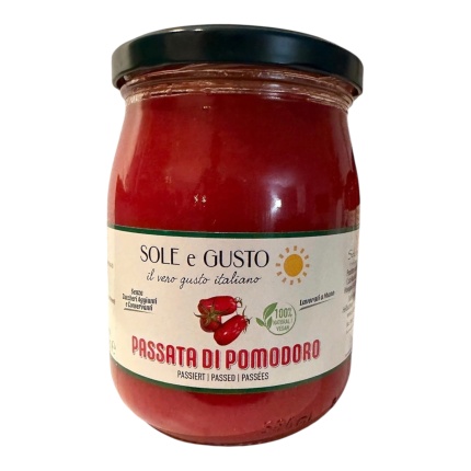 Soleegusto-Passata di Pomodori – Pürierte Tomaten 1000g--bild passata g